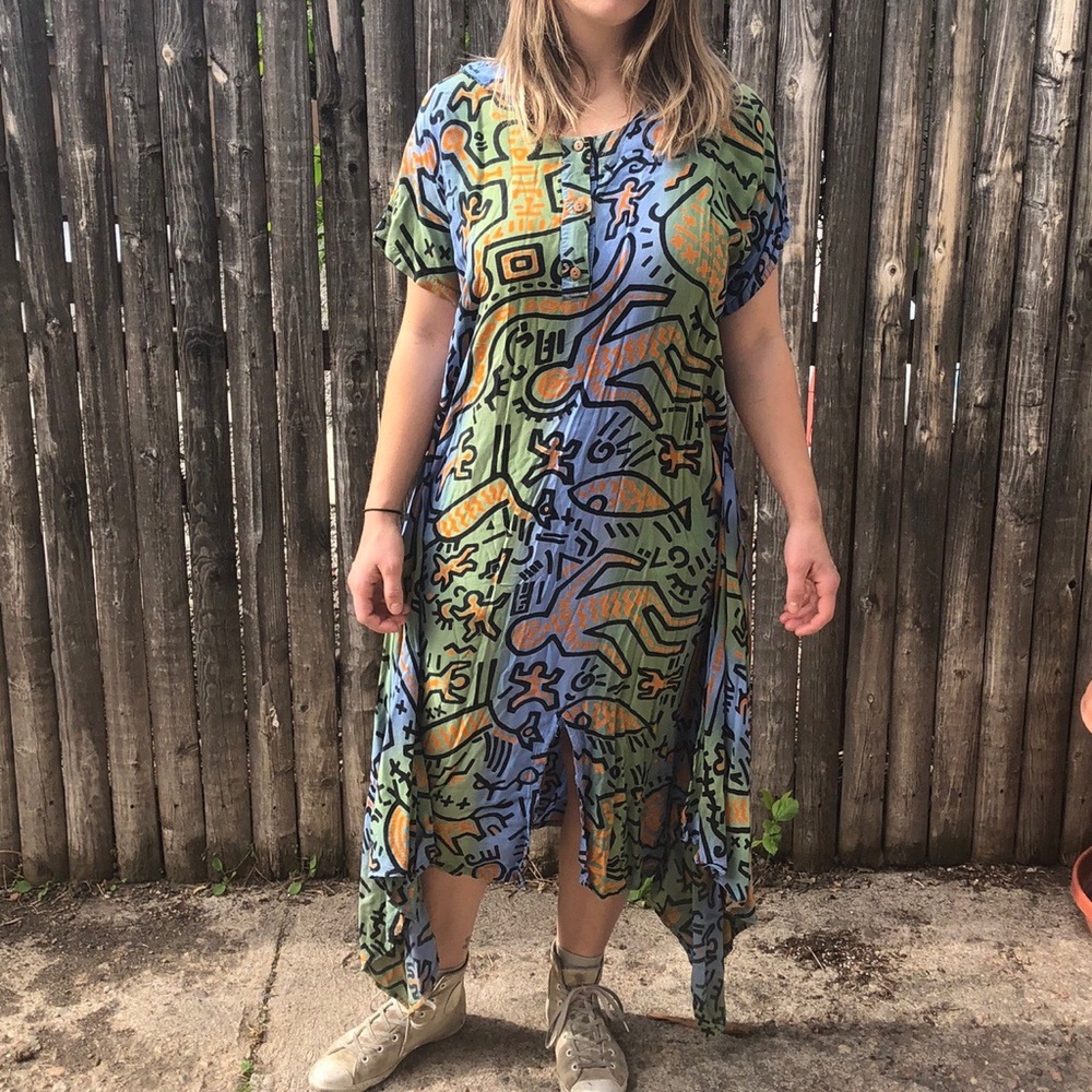 Passports Funky Dress - Picture 1 of 4